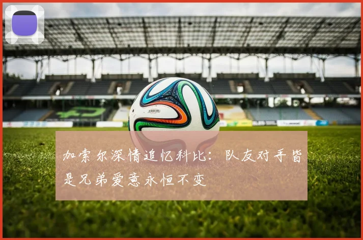 加索尔深情追忆科比：队友对手皆是兄弟爱意永恒不变
